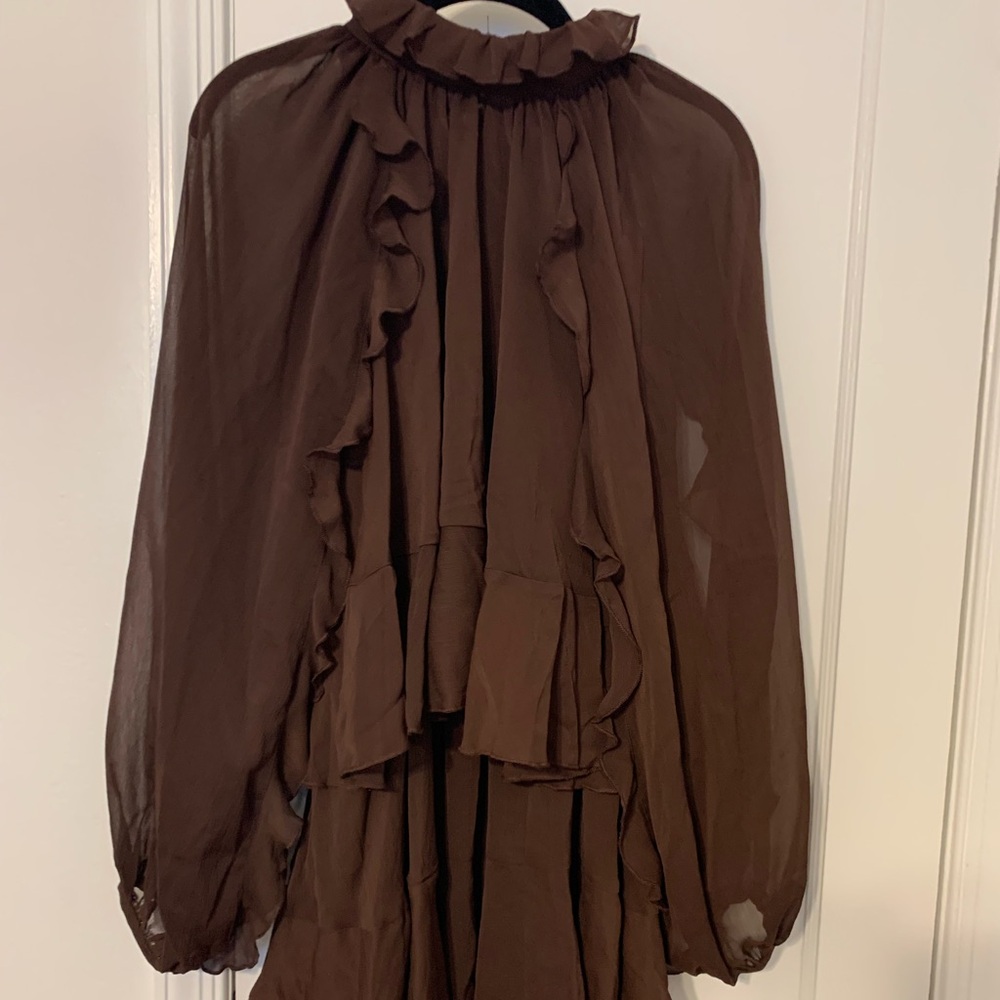 Commense Two Piece Ruffled Dress - Picture 3 of 5